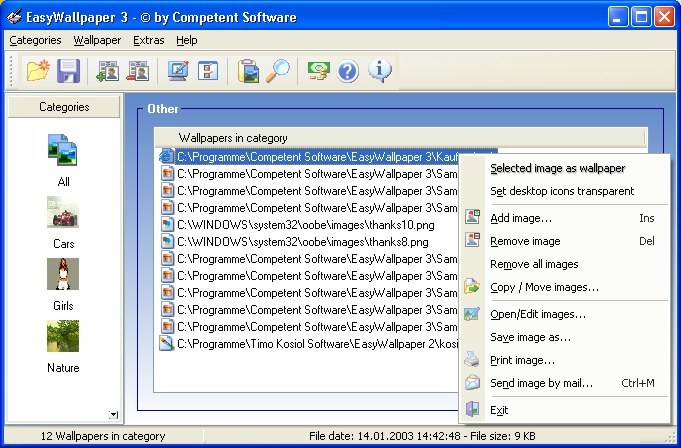 EasyWallpaper Screenshot